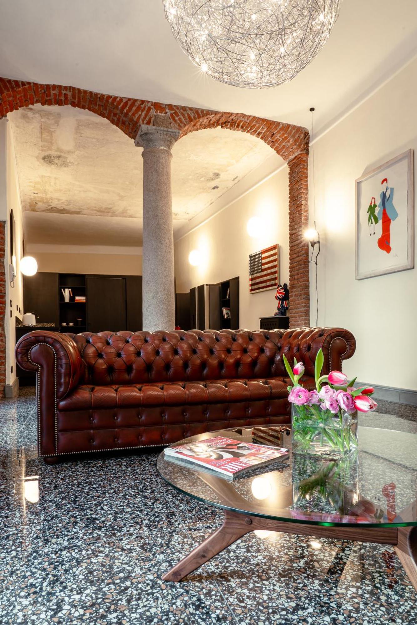 Luxury Loft Near Duomo And Garage Apartment Milan Exterior photo